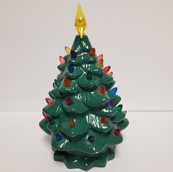 Ceramic Lighted Xmas Tree - Picture 5 of 14